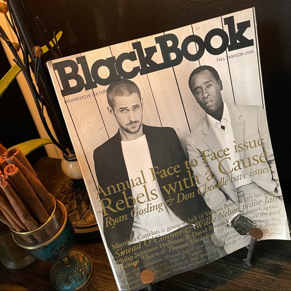 vintage black book magazine fall fashion 2005